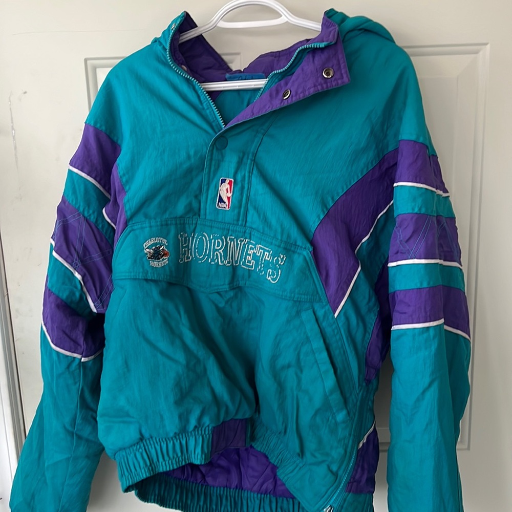 Vintage - Charlotte Hornets - Starter Jacket - Fits S/M